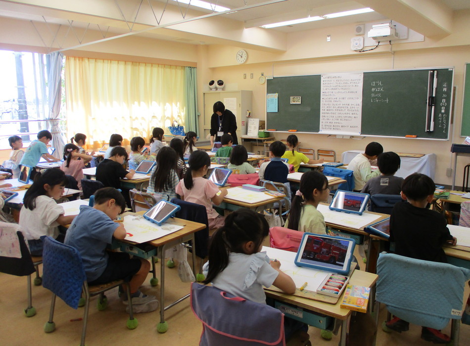 多摩川小学校+外観4